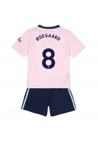 Fotbalové Dres Arsenal Martin Odegaard #8 Dětské Třetí Oblečení 2022-23 Krátký Rukáv (+ trenýrky)